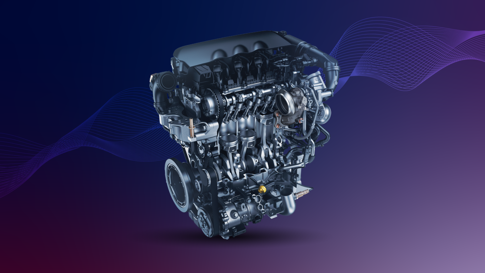 4. Dong co Turbo PureTech NEW PEUGEOT 2008